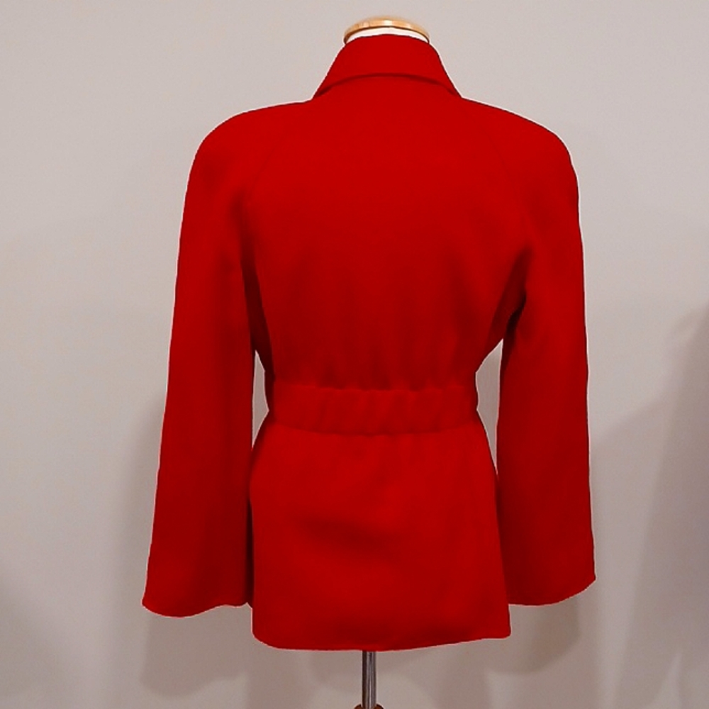 St. John Cashmere/Angora Blend Button Front Jacket- Sz. 4 - Picture 5 of 10